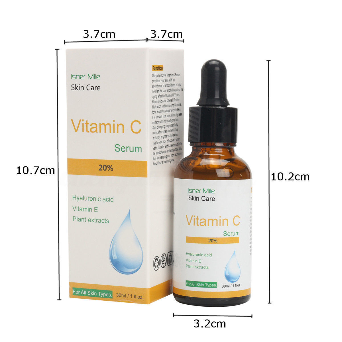 Soins de la peau à la vitamine C non diluée
