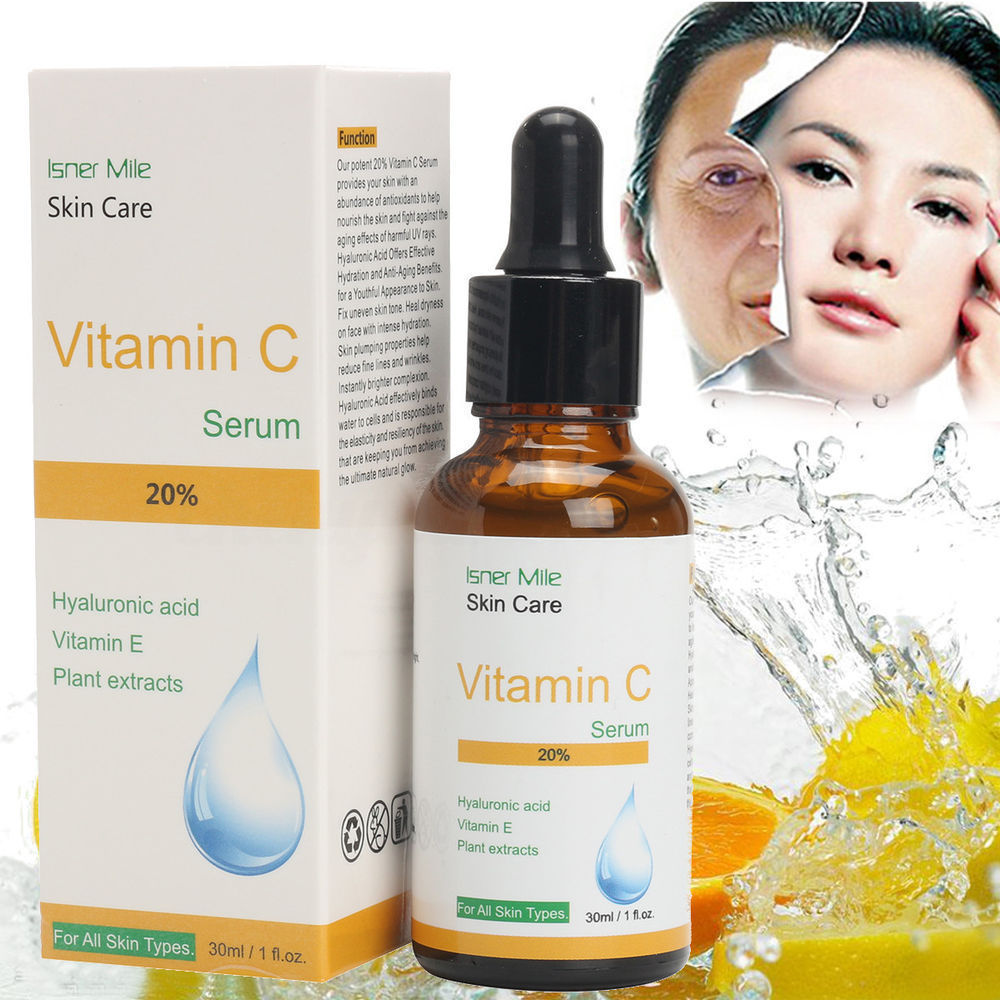 Soins de la peau à la vitamine C non diluée