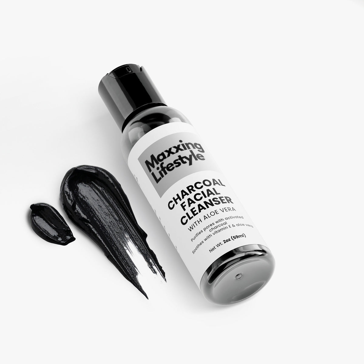 Limpiador facial de carbón