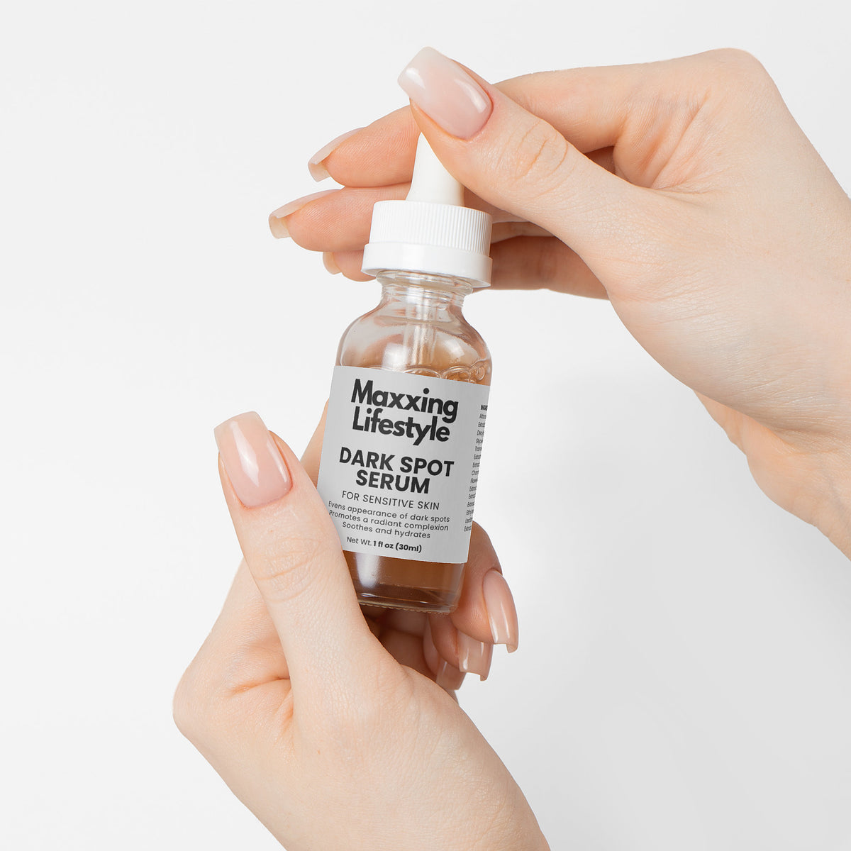 Suero para manchas oscuras para piel sensible