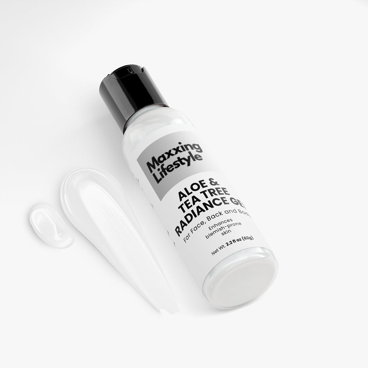 Gel iluminador de aloe y árbol de té