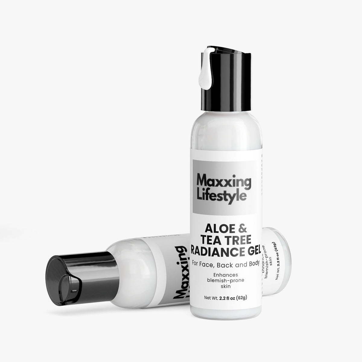 Gel iluminador de aloe y árbol de té