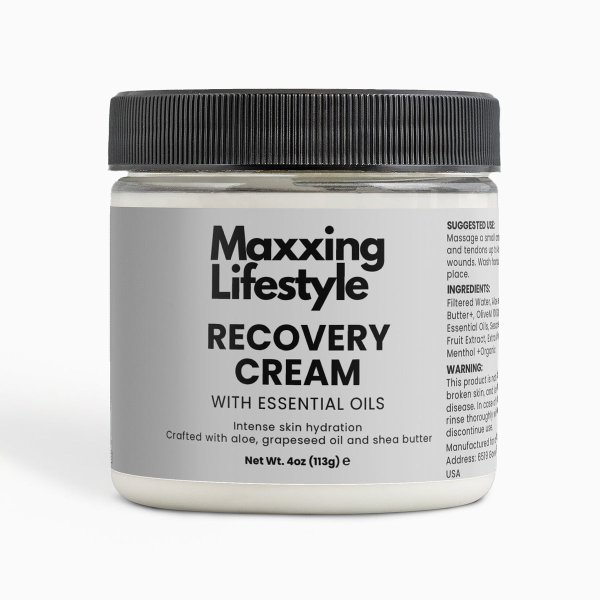 Crema de recuperación
