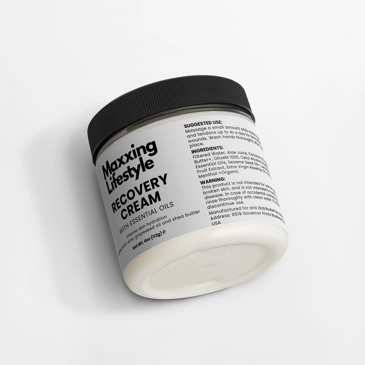 Crema de recuperación