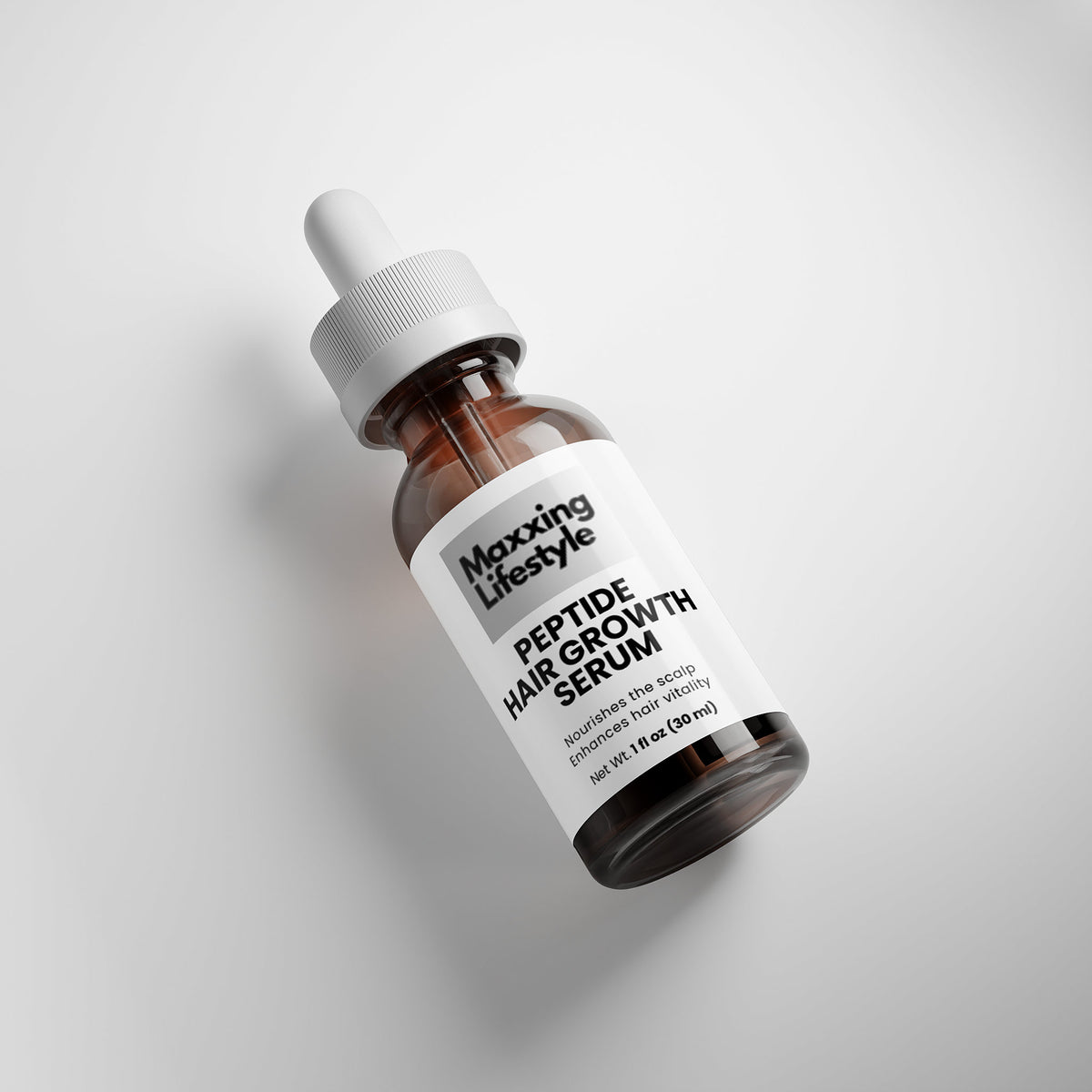 Suero peptídico para el crecimiento del cabello