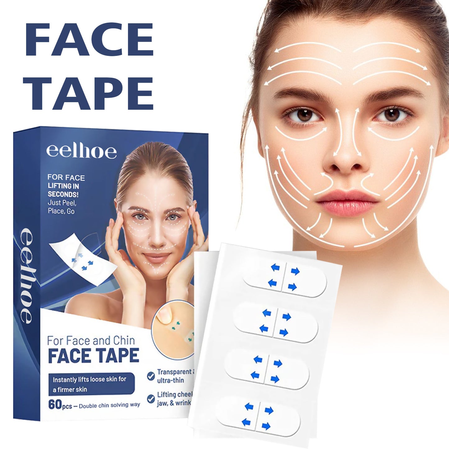 Pasta reafirmante para lifting facial EELHOE