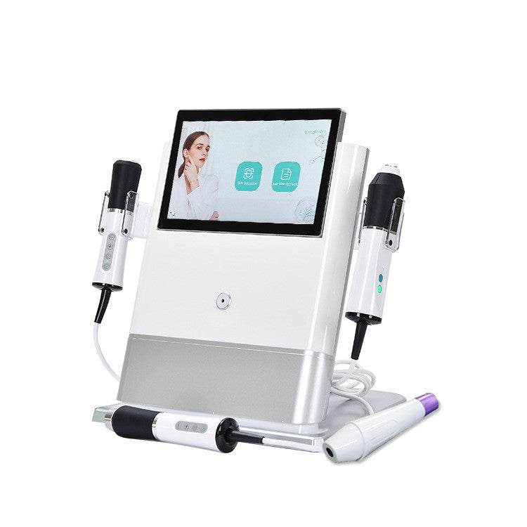 Dispositivo exfoliante facial ultrasónico con CO2 3 en 1 y oxígeno