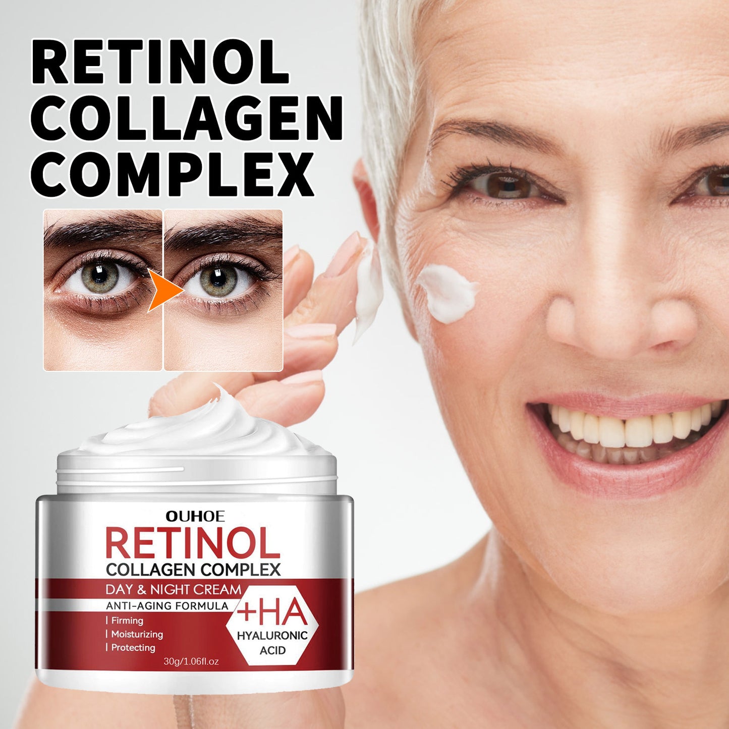 Crème hydratante pour le visage au rétinol