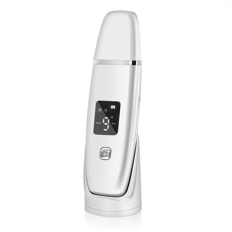 Éliminateur de points noirs par ultrasons, nettoyage en profondeur du visage, nettoyeur de pores, machine de levage, pelle à peeling LED pour le visage