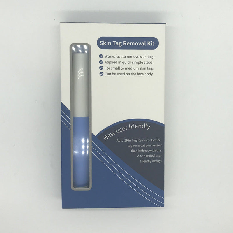 Kit de eliminación de verrugas cutáneas para uso doméstico, removedor de lunares y verrugas, tratamiento con microbandas para verrugas cutáneas.