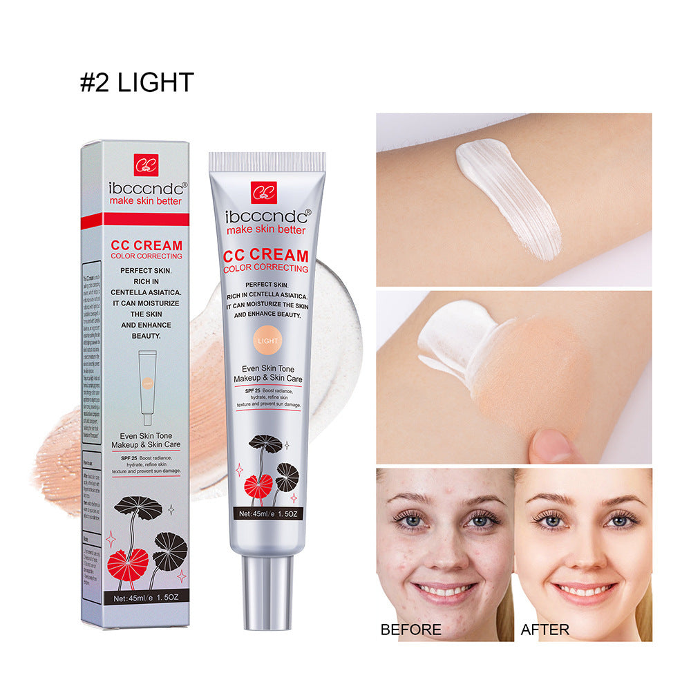 Crema CC correctora hidratante a prueba de agua, antisudor, maquillaje antes del corrector, maquillaje duradero para mujeres, protege la piel, Erborian Make