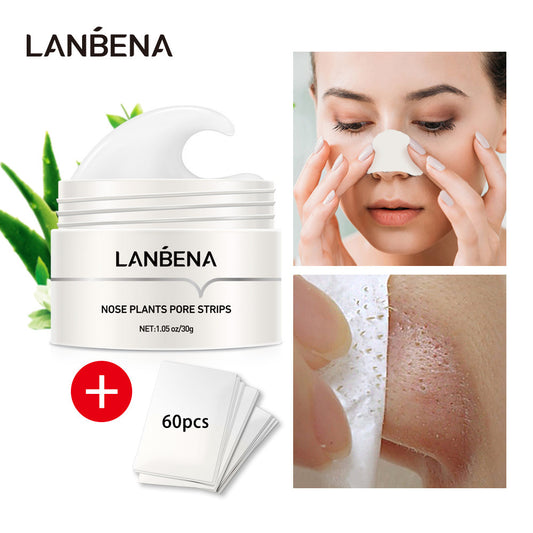 LANBENA Succión de la membrana nasal para puntos negros Desgarro de puntos negros para eliminar el acné