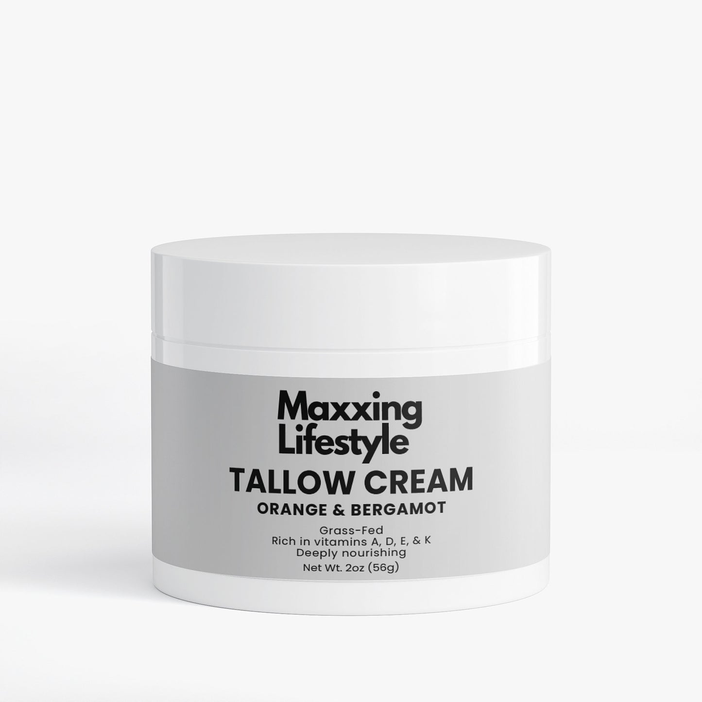 Tallow Cream Orange & Bergamot