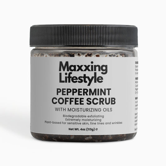 Peppermint Coffee Scrub