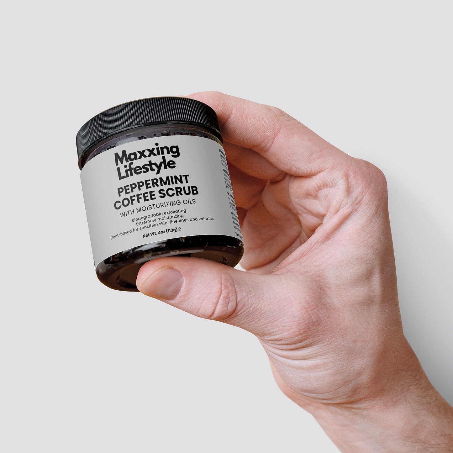 Peppermint Coffee Scrub