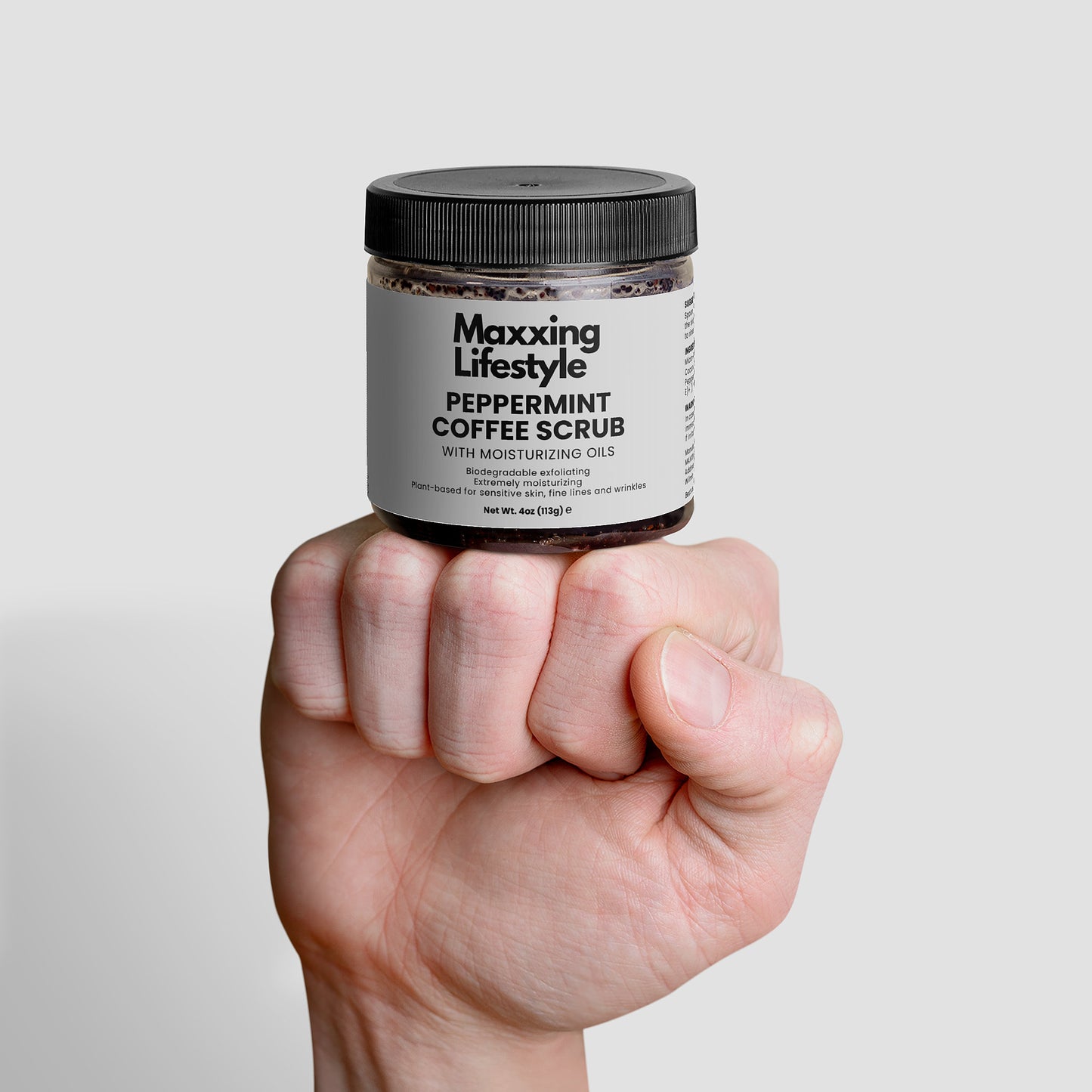 Peppermint Coffee Scrub