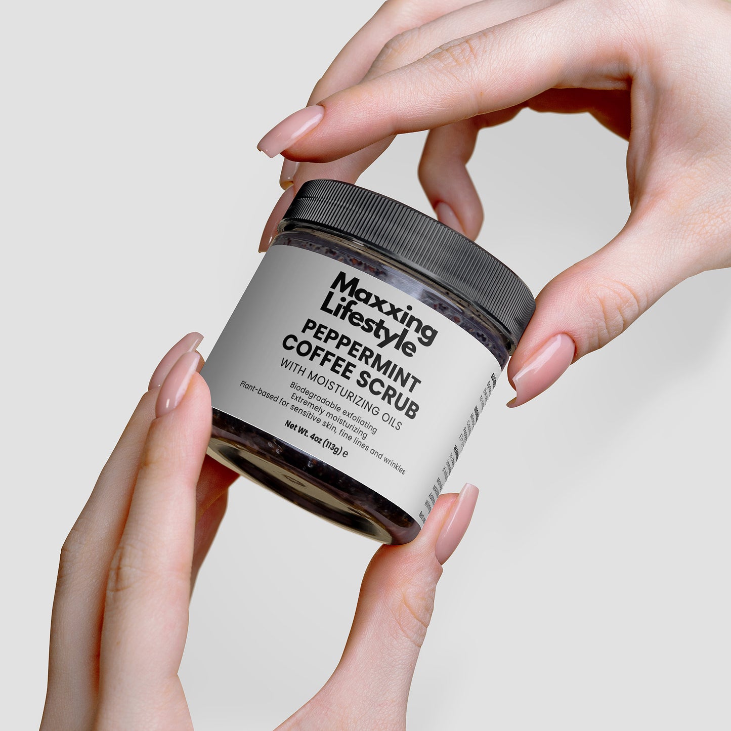 Peppermint Coffee Scrub