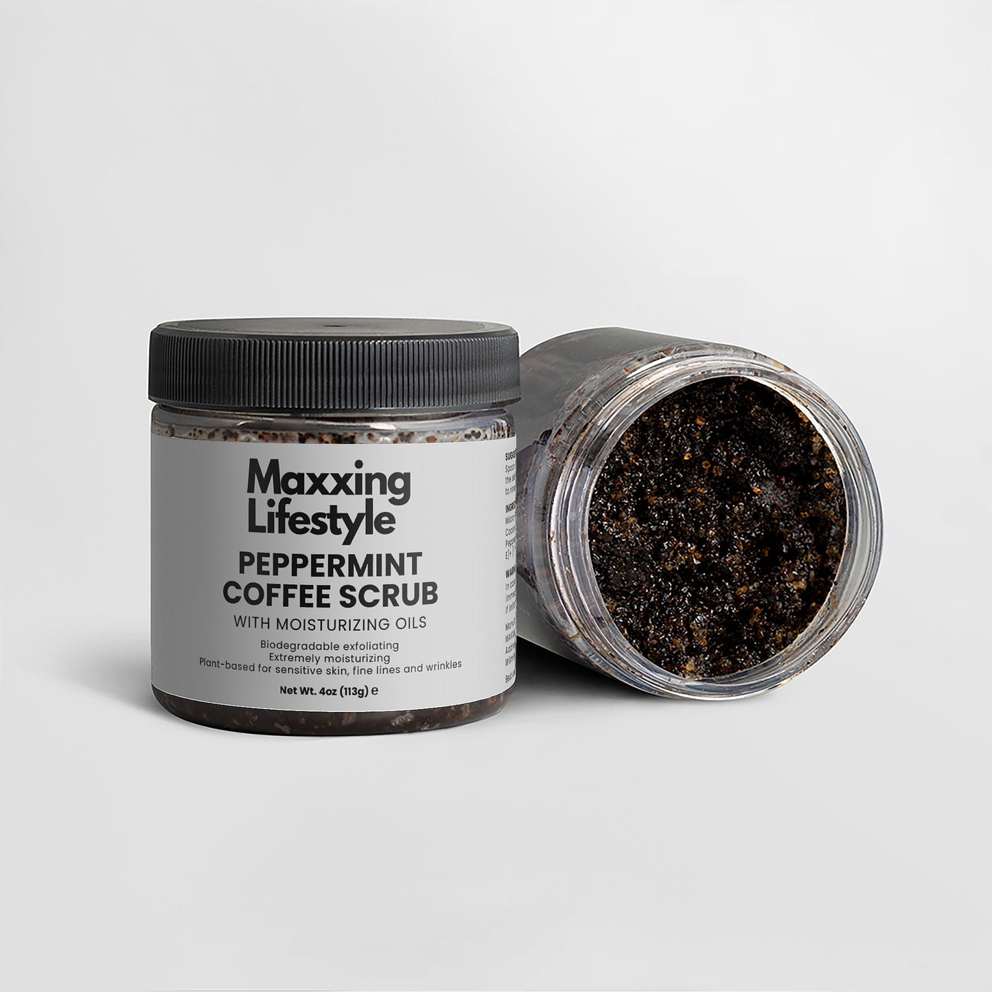 Peppermint Coffee Scrub