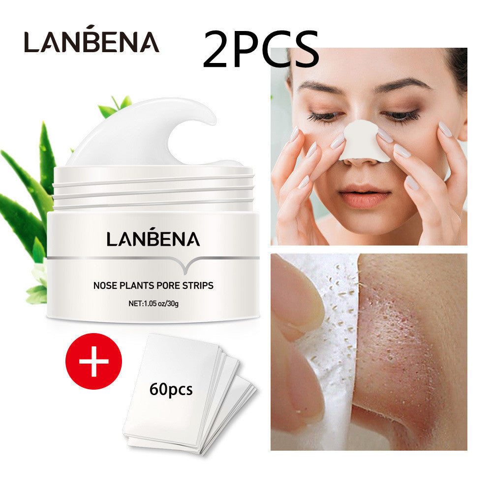 LANBENA Membrane nasale pour points noirs Aspiration des points noirs Déchirure pour éliminer l'acné