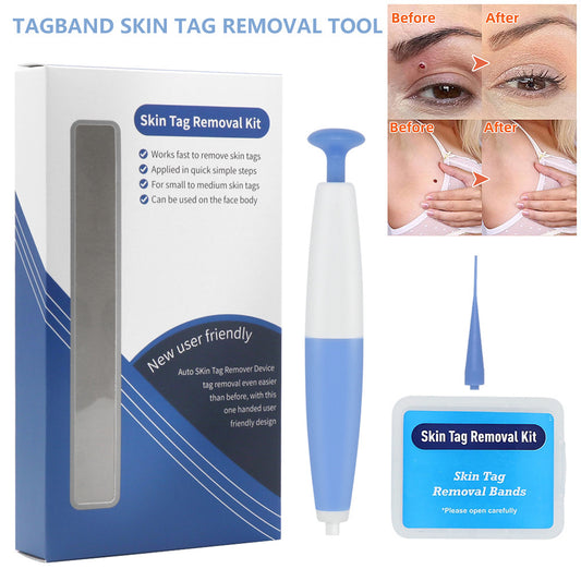 Kit d'élimination des acrochordons à usage domestique, traitement des verrues et des grains de beauté par micro-bandes