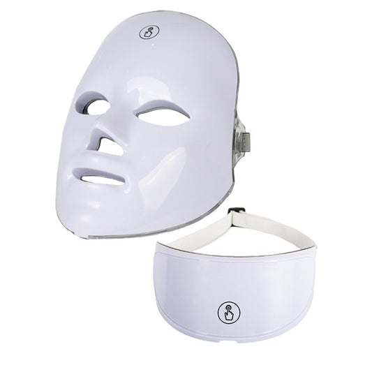 Dispositivo de belleza con máscara LED de colores para el rostro