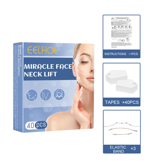 Lifting facial EELHOE con adhesivo de plástico en forma de V
