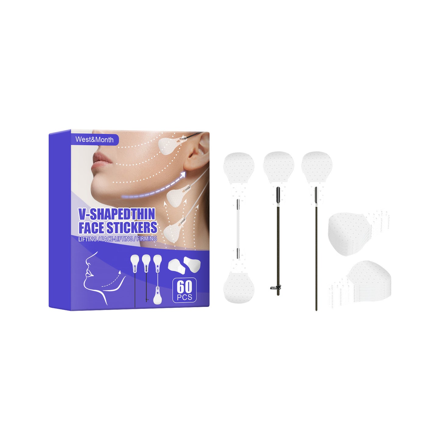 Patch Lift Face V Face Lift raffermit les muscles fins du menton