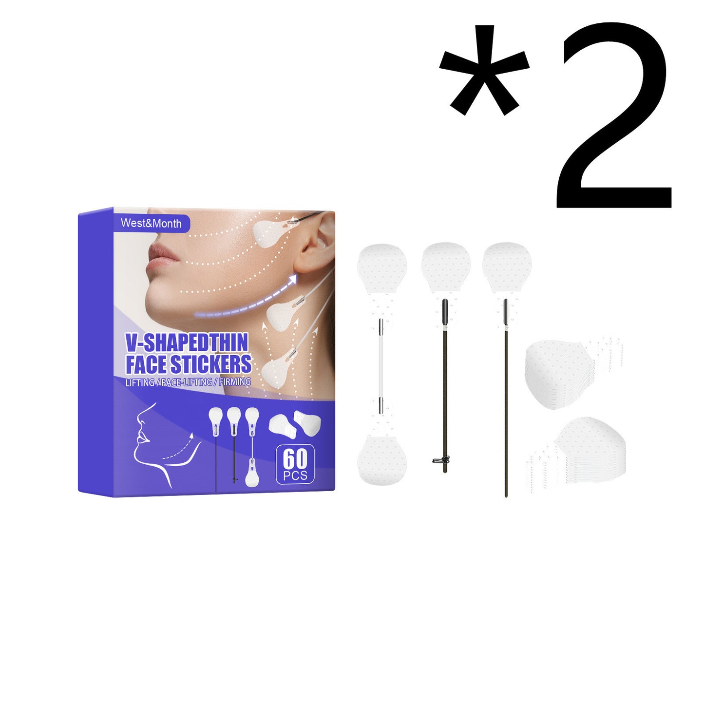 Patch Lift Face V Face Lift raffermit les muscles fins du menton