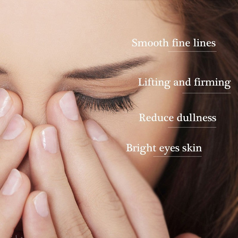 Crema para ojos antiojeras con péptidos, hinchazón, cuidado de la piel, belleza y salud.