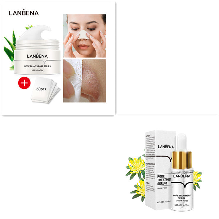 LANBENA Membrane nasale pour points noirs Aspiration des points noirs Déchirure pour éliminer l'acné