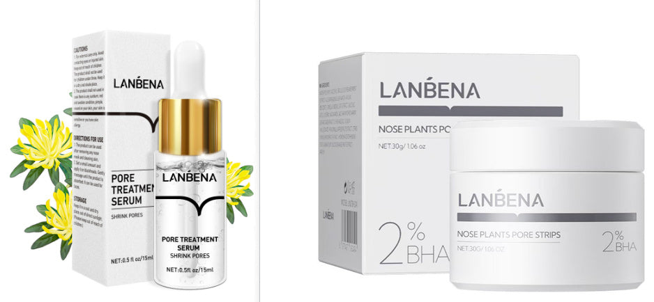 LANBENA Membrane nasale pour points noirs Aspiration des points noirs Déchirure pour éliminer l'acné