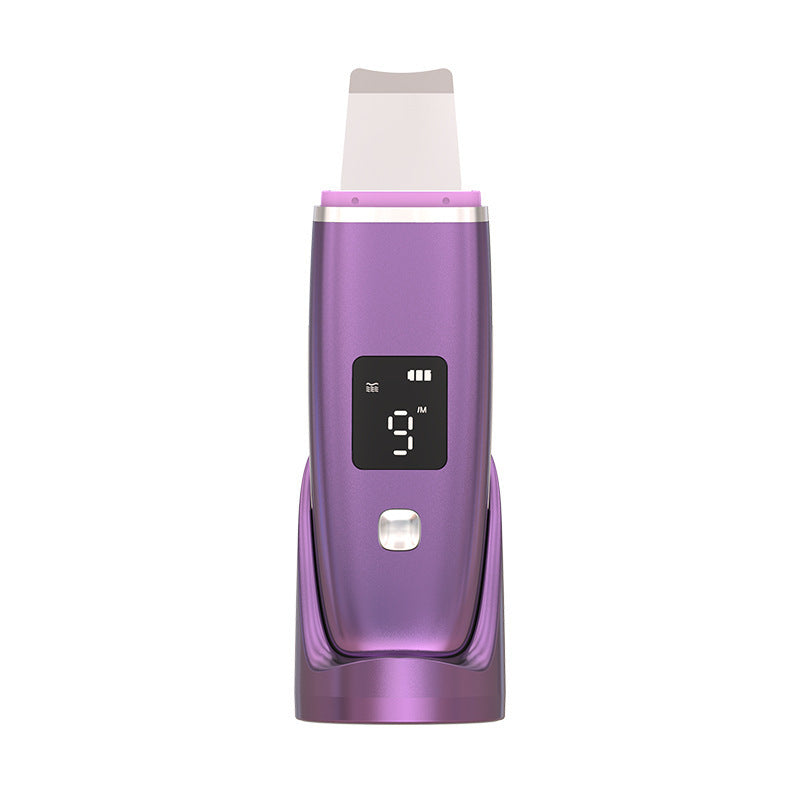 Éliminateur de points noirs par ultrasons, nettoyage en profondeur du visage, nettoyeur de pores, machine de levage, pelle à peeling LED pour le visage