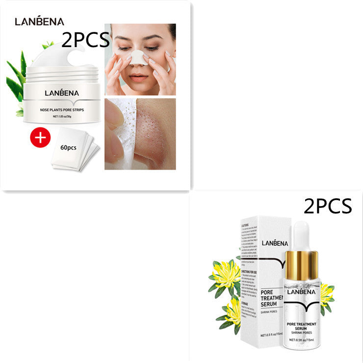LANBENA Membrane nasale pour points noirs Aspiration des points noirs Déchirure pour éliminer l'acné