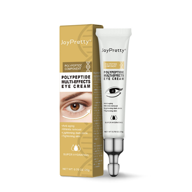 Crema para ojos antiojeras con péptidos, hinchazón, cuidado de la piel, belleza y salud.