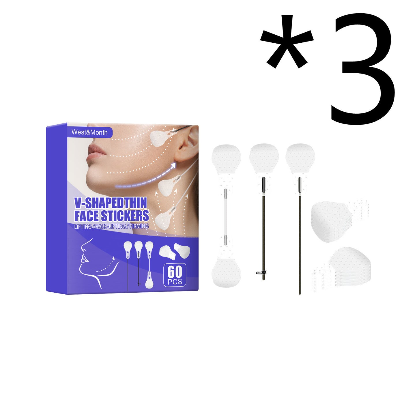 Patch Lift Face V Face Lift raffermit les muscles fins du menton