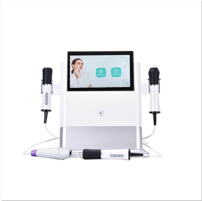 Appareil de lifting du visage exfoliant à ultrasons 3 en 1 au CO2 et à l'oxygène