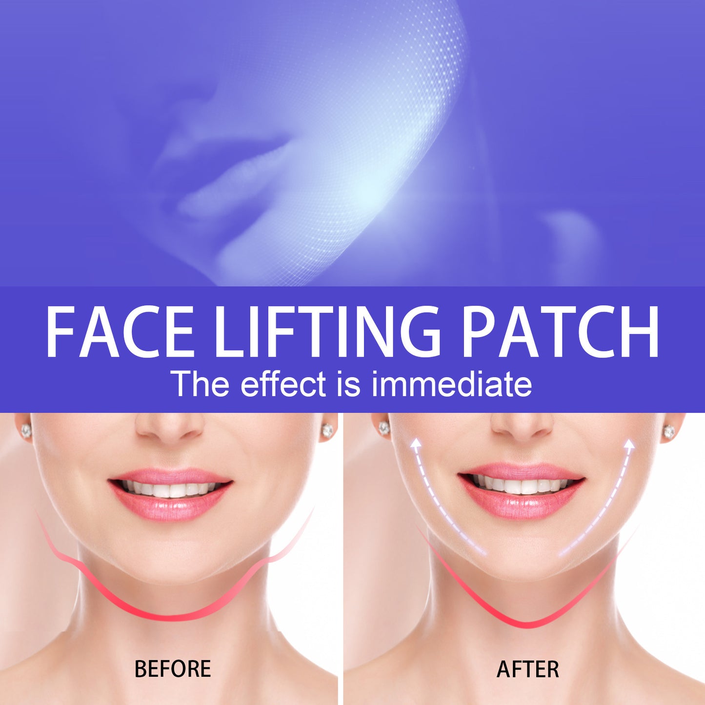 Patch Lift Face V Face Lift raffermit les muscles fins du menton